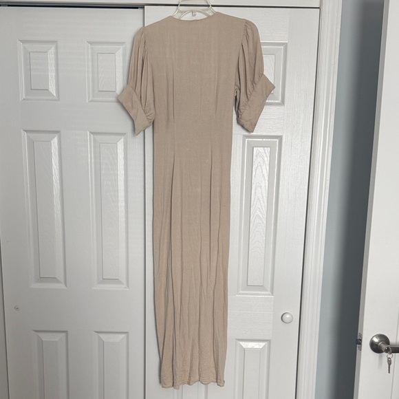 Free People Tan Midi Dress - Picture 3 of 3